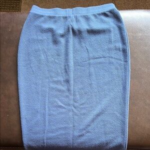 Women’s Textured Pencil Skirt, Size M